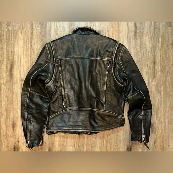 Vintage Harley Davidson Leather Jacket